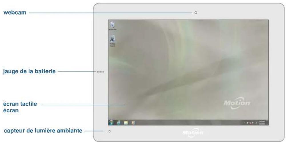 Motion Computing CL900 - Vue del'avant - 1