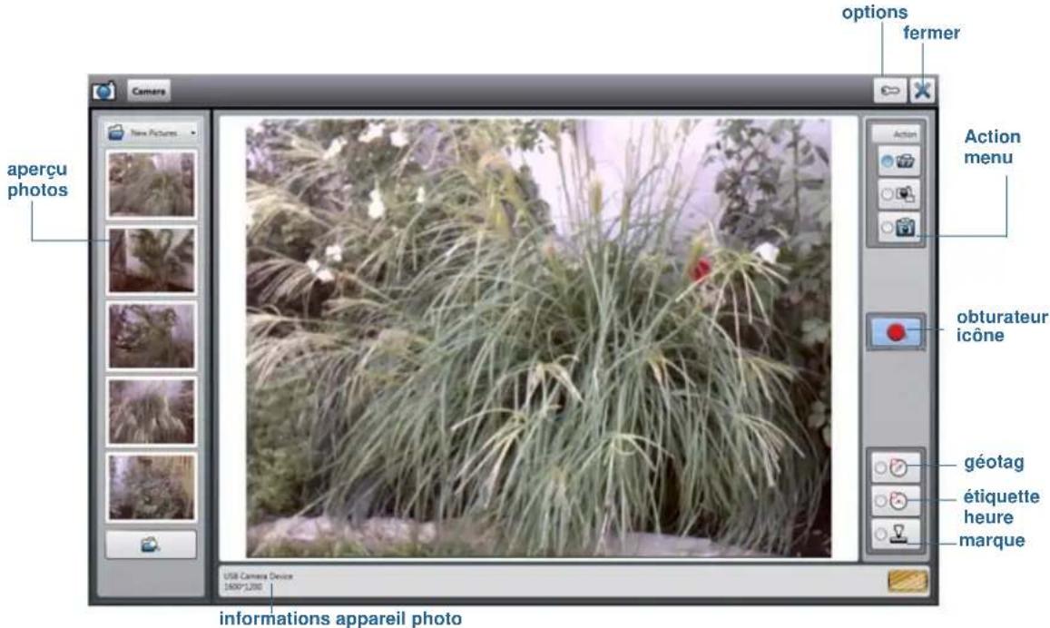 Motion Computing CL900 - Prise de photos avec Motion QuickNav - 1