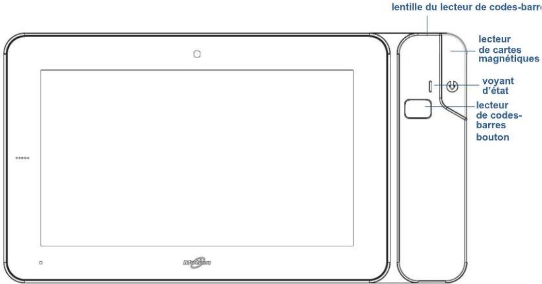 Motion Computing CL910 - SlateMate de la série CL - 1