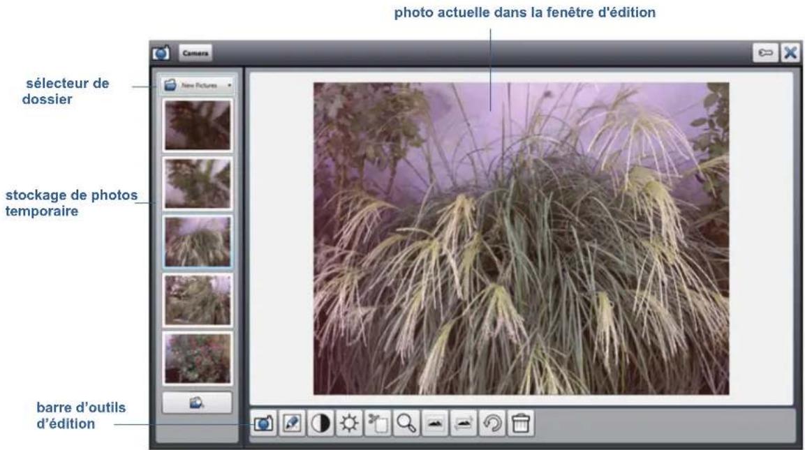 Motion Computing CL910 - Édition de photos - 1