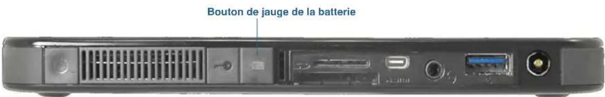 Motion Computing CL920 - Vérification de la charge de la batterie de tablette - 1