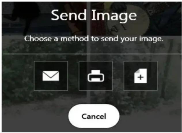Motion Computing CL920 - Envoi, impression et copie de vos photos - 2