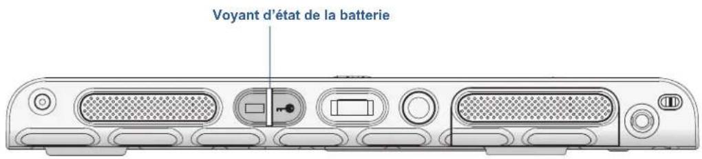 Motion Computing J3500 - Vérification de la charge de la batterie de tablette - 1