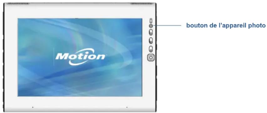 Motion Computing J3500 - Utilisation de l'appareil photo (en option) - 1