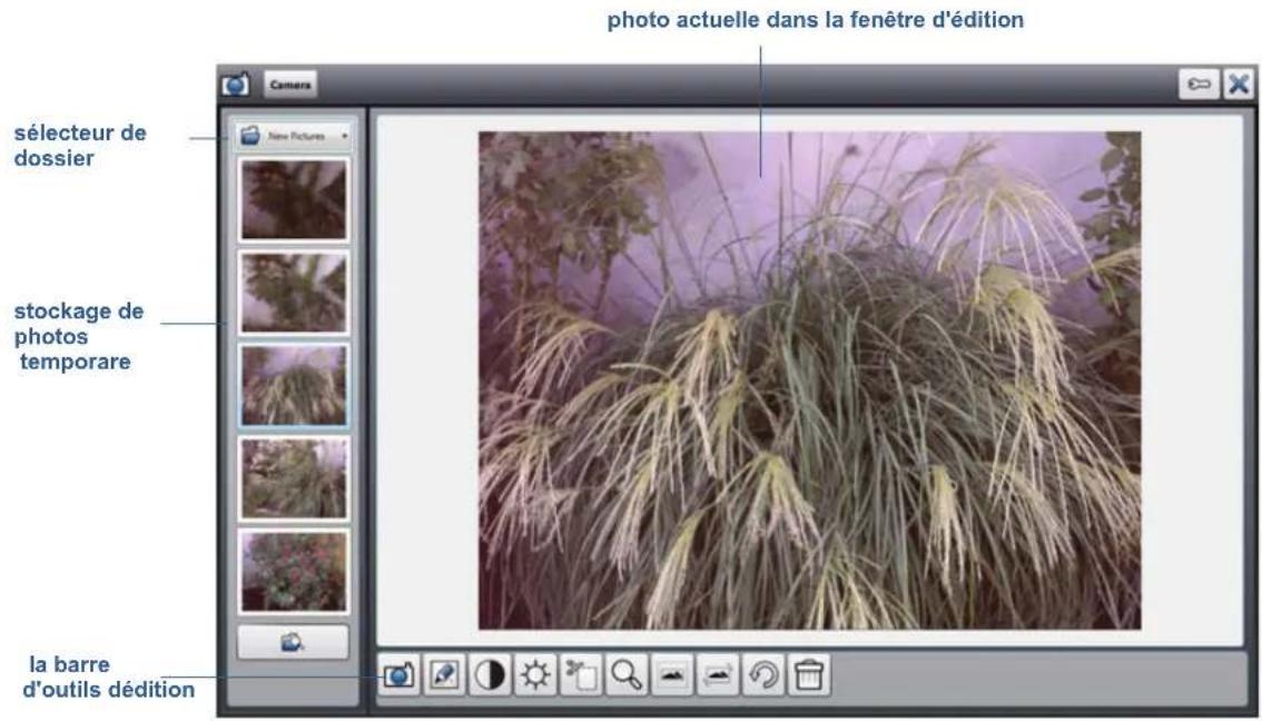 Motion Computing J3500 - Édition de photos - 1