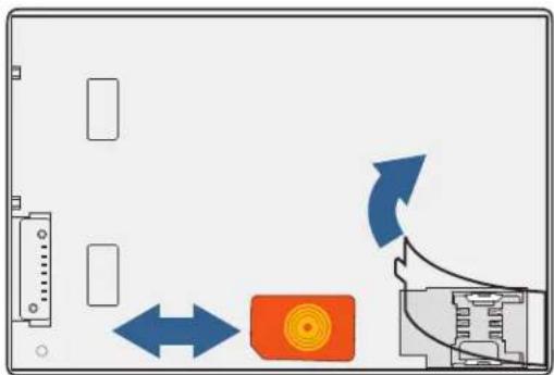 Motion Computing J3600 - Pour insérer ou supprimer une carte SIM : - 2