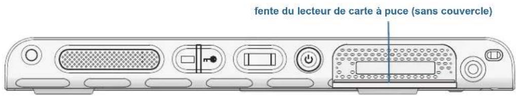 Motion Computing J3600 - Pour retirer la carte à puce : - 1