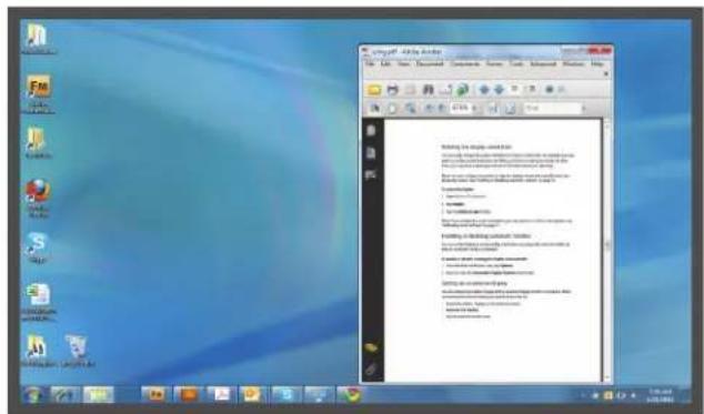 Motion Computing J3600 - Réglage de l'affichage - 2