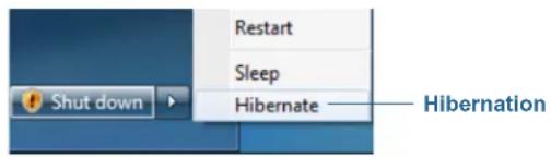 Motion Computing R12 - Mise de la tablette en mode Hibernation - 1