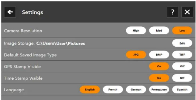 Motion Computing R12 - Configuration des paramètres de SnapWorks - 1