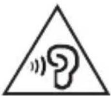 LENOVO Yoga Tab 2 Pro - Sound pressure warning statement - 1