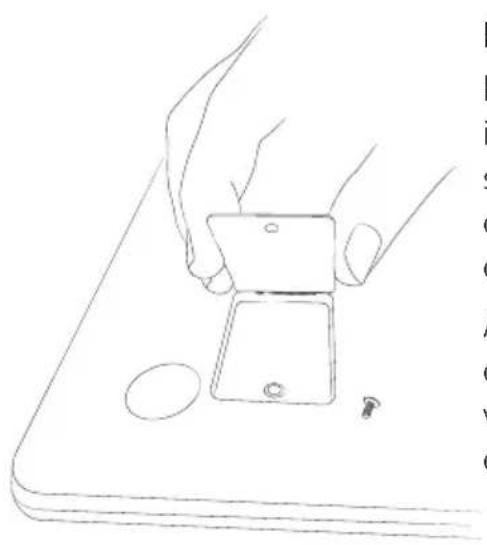 TrekStor Primebook C13 - Étape 1: Dévisser le compartiment SSD - 1