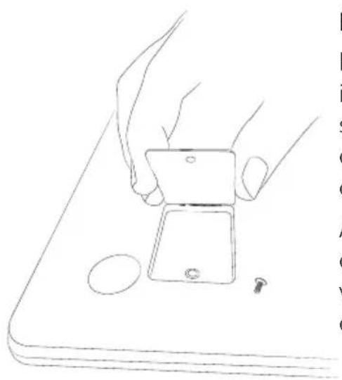 TrekStor PrimeTab T13B - Étape 1 : Dévisser le compartiment SSD - 1