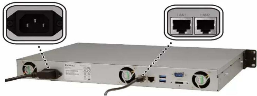 SYNOLOGY RS819 - Démarrage du RackStation - 1