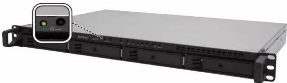 SYNOLOGY RS819 - Démarrage du RackStation - 2