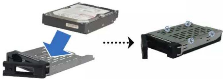SYNOLOGY SA3400 - Installation des disques - 2
