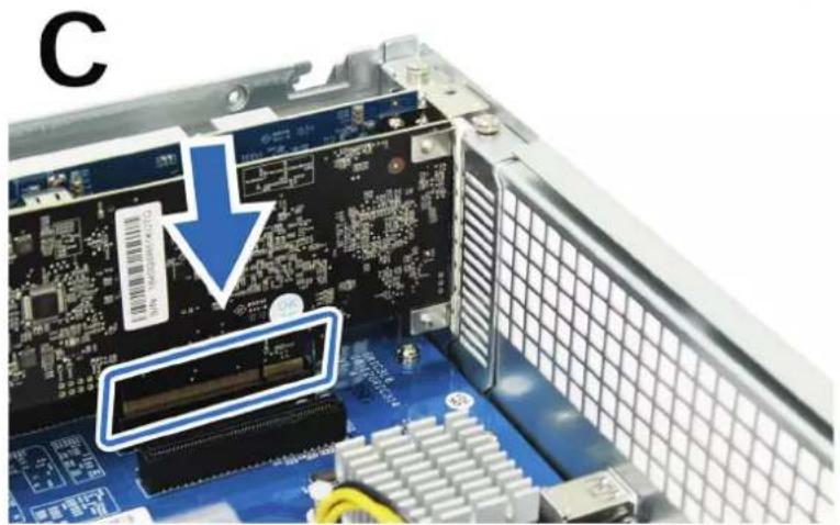 SYNOLOGY SA3400 - Installation de cartes d'extension PCIe - 2