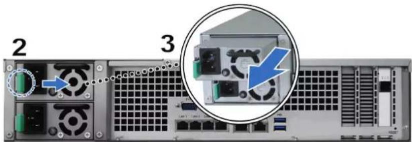 SYNOLOGY SA3400 - Remplacement du bloc d'alimentation - 1