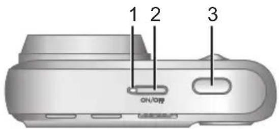 HP PhotoSmart M540 - Camera top and back - 1