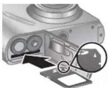 HP PhotoSmart MZ60 - Install and format an optional memory card - 1