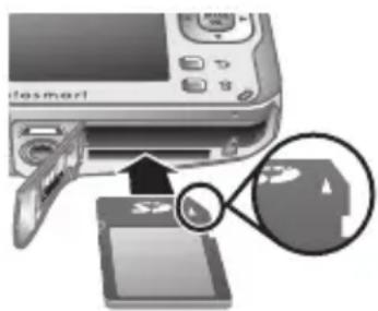 HP PhotoSmart R847 - Instalación y formateo de una tarjeta de memoria opcional - 1