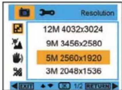 EASYPIX W508 - Definisión : - 1