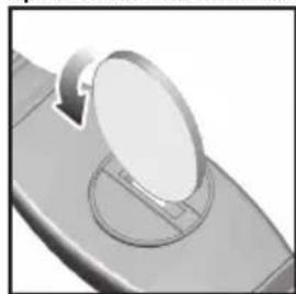 OREGON SCIENTIFIC SE336 - To replace the chest belt battery: - 1