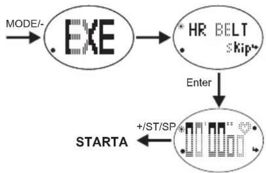 OREGON SCIENTIFIC SE336 - Om du endast anvander stoppursfunctionalen: - 1
