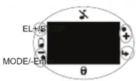 OREGON SCIENTIFIC SE336 - TECLAS TÁTCTILES DE COMANDOS - 1