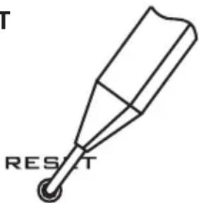 OREGON SCIENTIFIC GR101H - RéINITIALISATION - 1