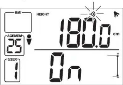 OREGON SCIENTIFIC GR101H - MESURES DU PROFIL UTILISATEUR - 1