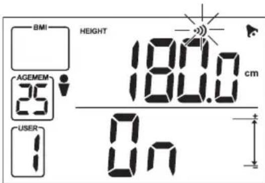 OREGON SCIENTIFIC GR101H - USER PROFILE MEASUREMENTS - 1