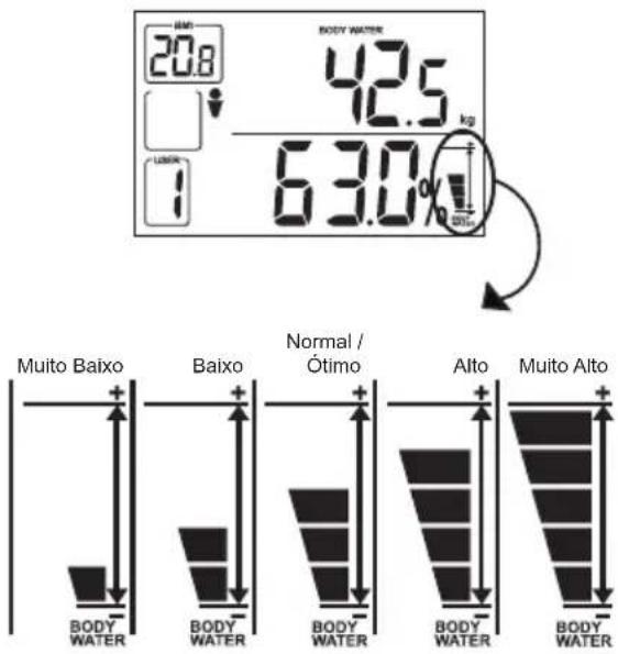 OREGON SCIENTIFIC GR101H - Como Interpretar os Niveis de Água do Corpo - 1