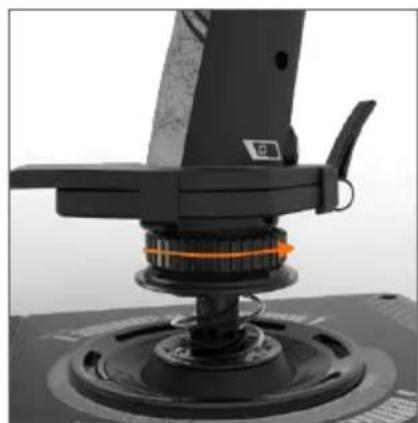 LOGITECH G X56 Hotas - Cambio o eliminación de un resorte - 1