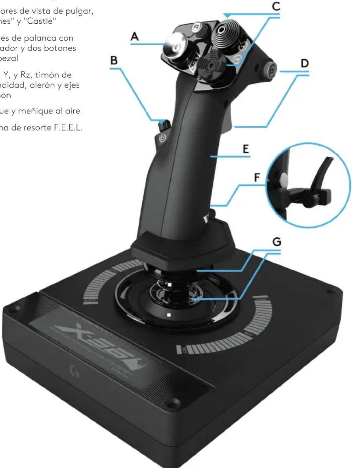 LOGITECH G X56 Hotas - 1
