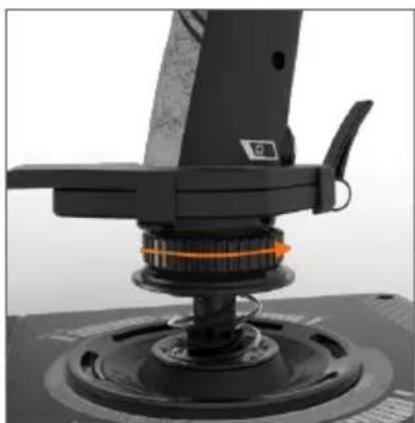 LOGITECH G X56 Hotas - Remplacement ou retrait d'un dessort - 1