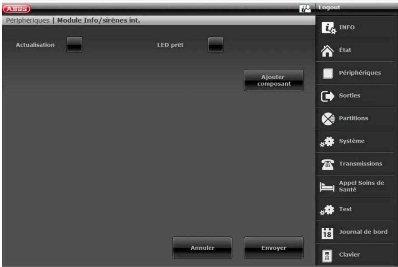 ABUS FUAA50010 - Module d'info/sirène d'intérieur - 1