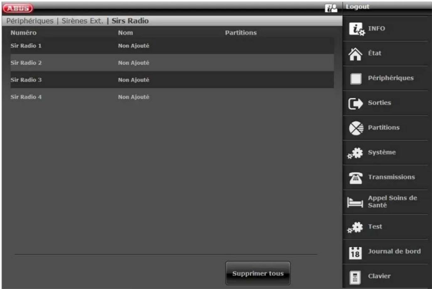 ABUS FUAA50010 - Sirènes sans fil - 1