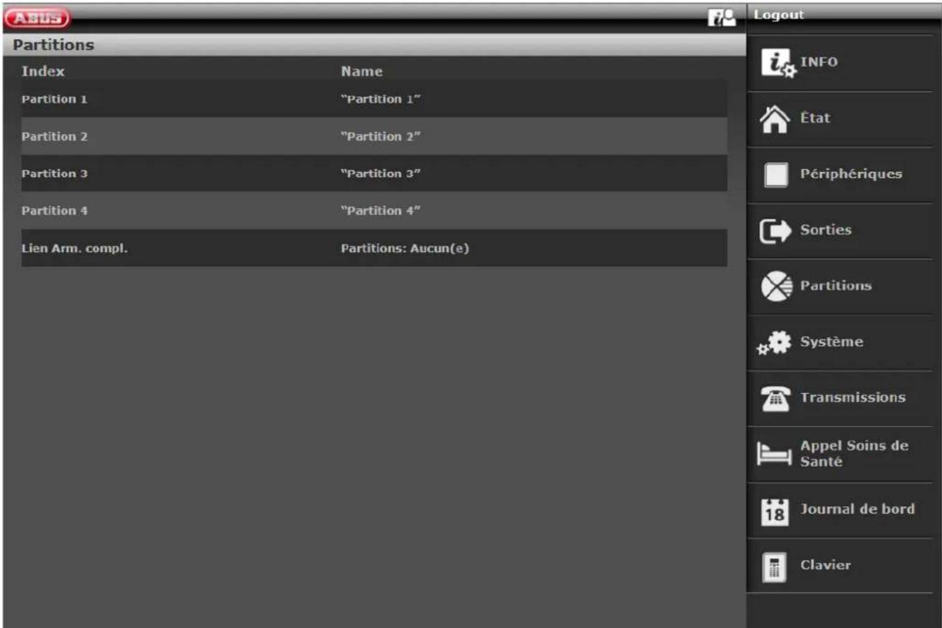 ABUS FUAA50010 - Partitions - 1