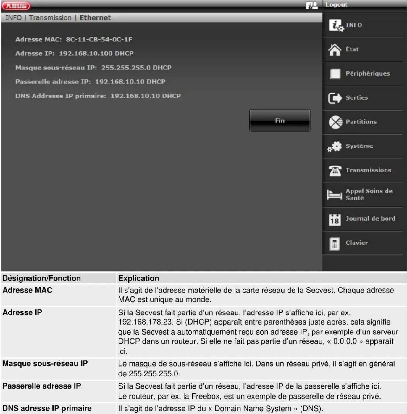 ABUS FUAA50010 - Ethernet - 1