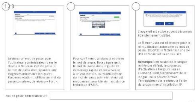 ABUS TVVR33009 - Activation du système - 1
