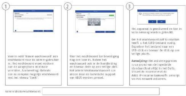 ABUS TVVR33009 - Activering van het systeme - 1