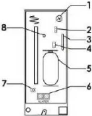 ABUS FUMK50010W - Attivazione/disattivazione LED - 3