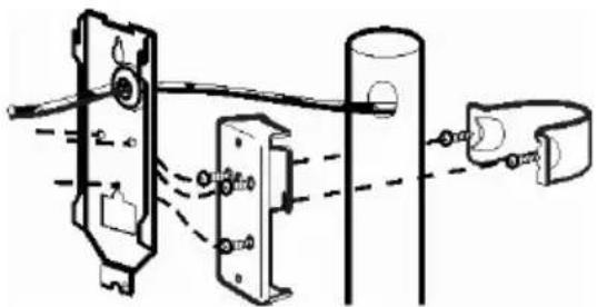 ABUS LS2120 - Mastmontage - 1