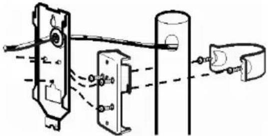 ABUS LS2120 - Pole mounting - 1