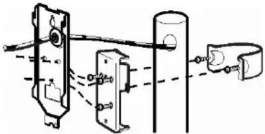 ABUS LS2120 - Mastmontage - 1