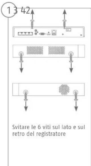 ABUS TVVR36700 - INSTALLAZIONE DELL'HARDWARE - 2