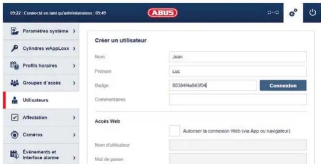 ABUS WLX Card Reader - Guide de démarrage rapide – WLX Card Reader - 1