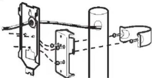 ABUS LS2060 - Pole mounting - 1