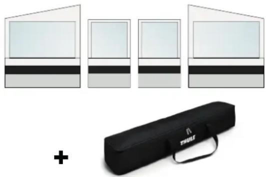 THULE Rain Blocker G2 Front - INFO - 1